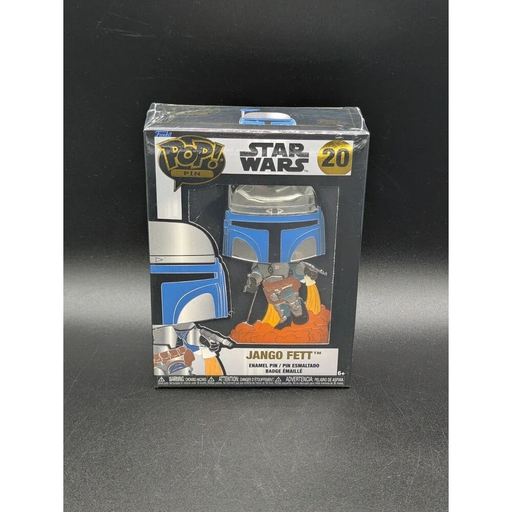 Funko POP! Pin Star Wars Jango Fett New Sealed